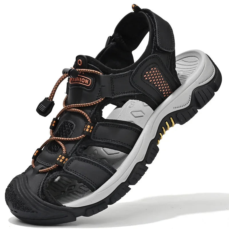 Premium Outdoor Sandals - Cow Leather Construction
