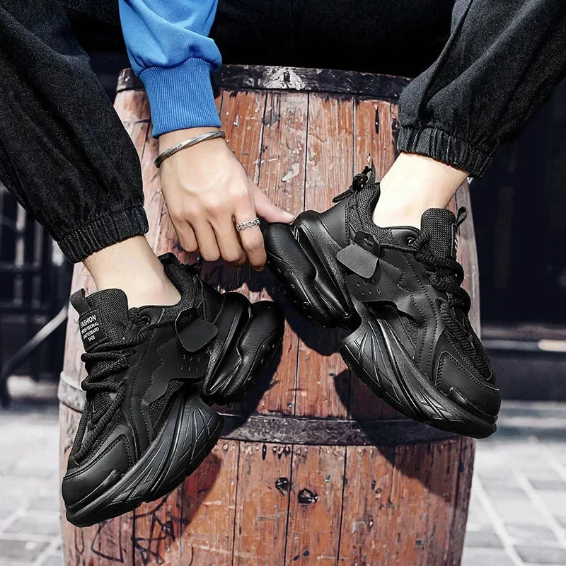 Elevated Walking Shoes - Platform Style
