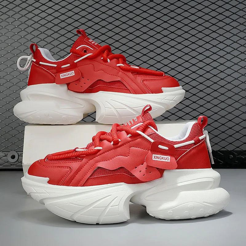Elevated Walking Shoes - Platform Style