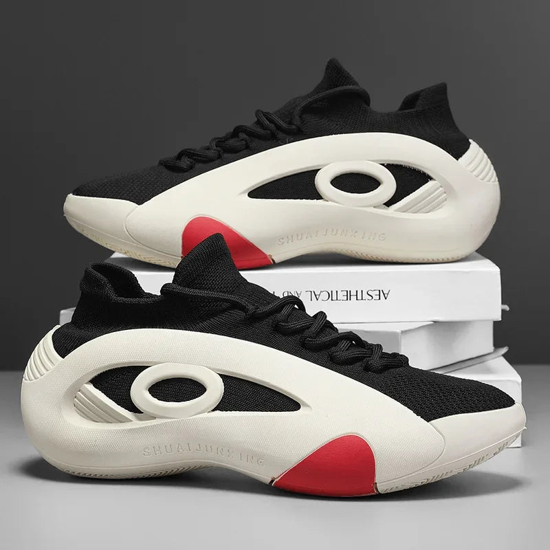 Trendy Thick Sole Sneakers - Ultra Breathable