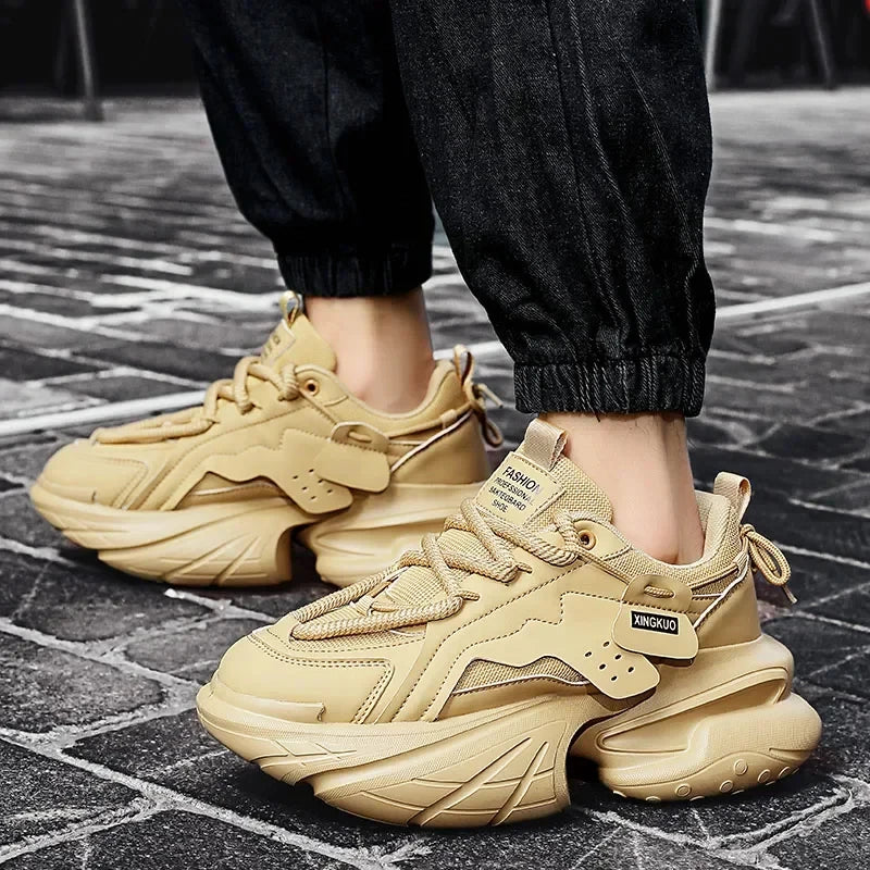 Elevated Walking Shoes - Platform Style
