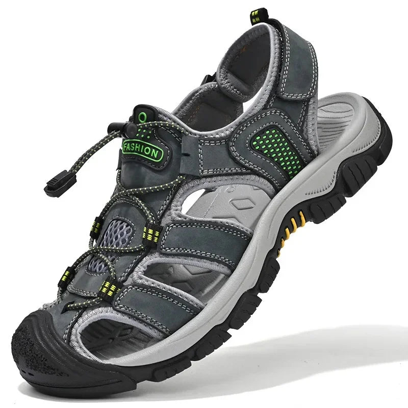 Premium Outdoor Sandals - Cow Leather Construction