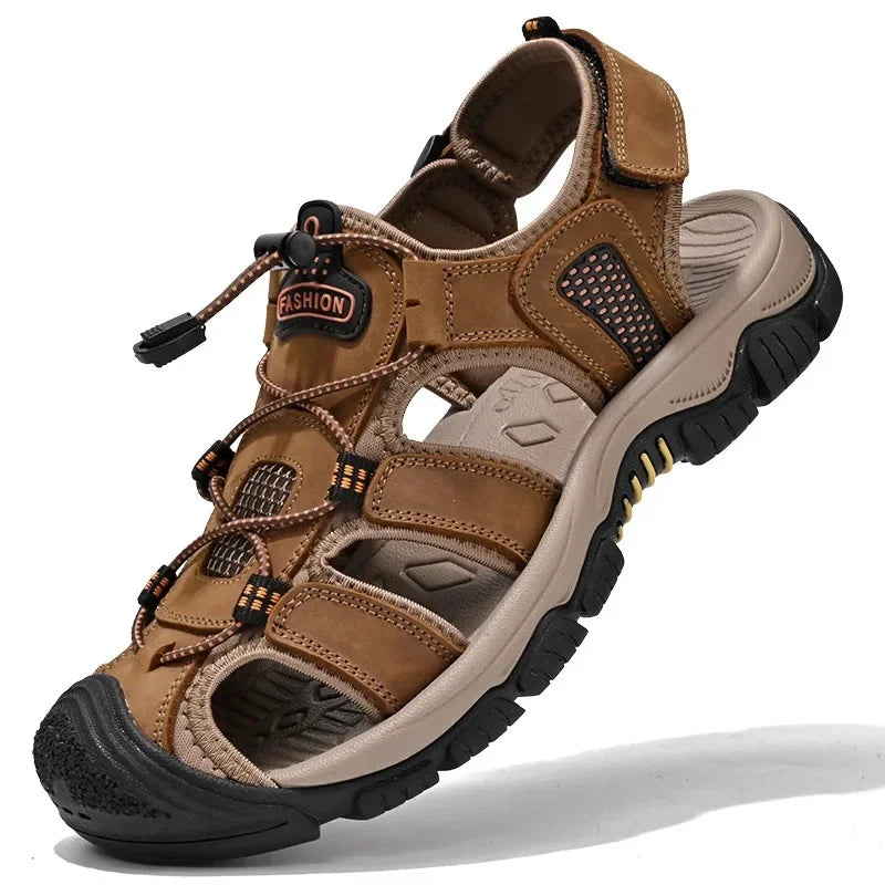 Premium Outdoor Sandals - Cow Leather Construction