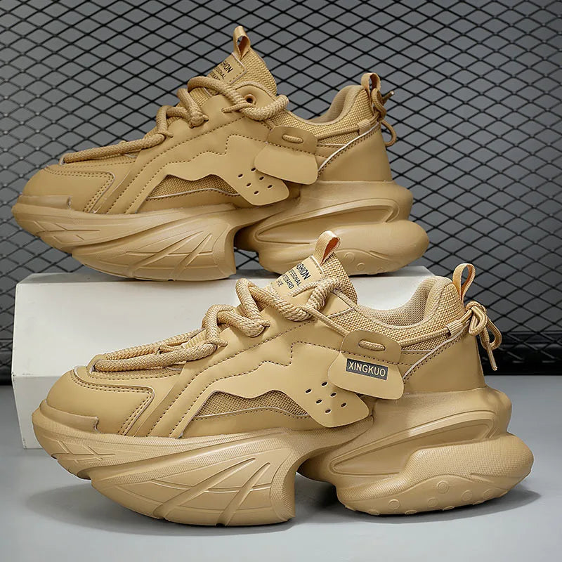 Elevated Walking Shoes - Platform Style