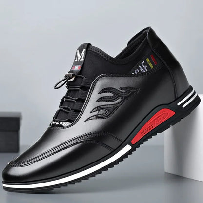 Invisible Lift Sneakers - Premium Leather Comfort