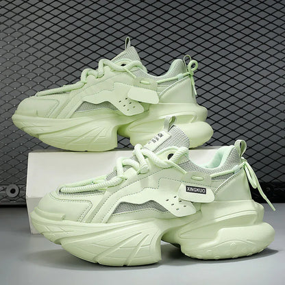 Elevated Walking Shoes - Platform Style