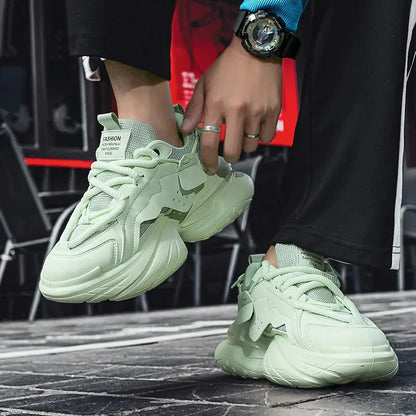 Elevated Walking Shoes - Platform Style
