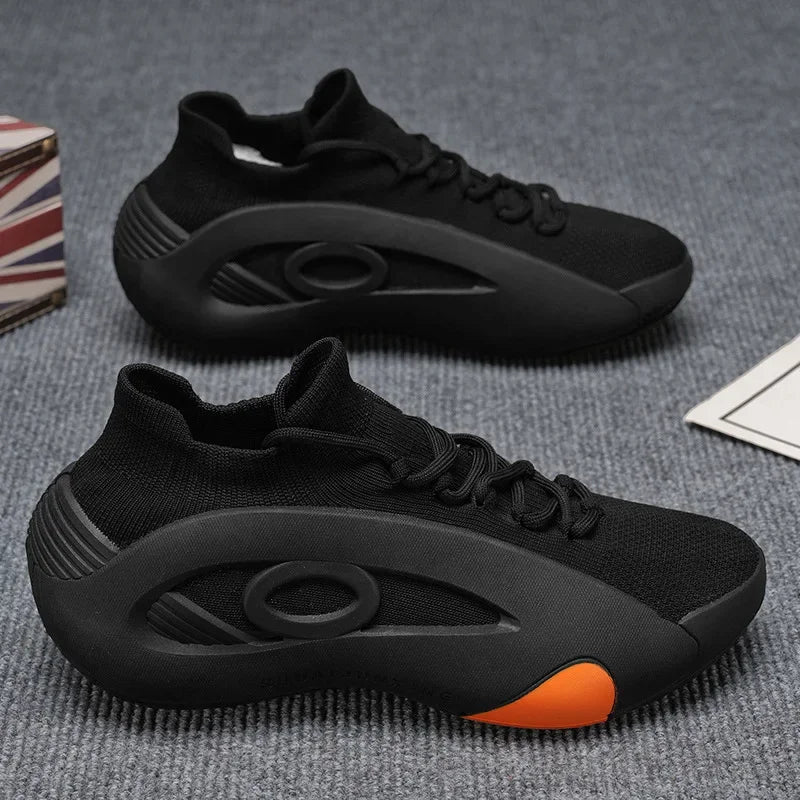 Trendy Thick Sole Sneakers - Ultra Breathable