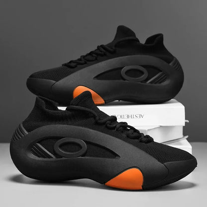 Trendy Thick Sole Sneakers - Ultra Breathable